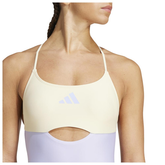 Adidas Γυναικείο ολόσωμο μαγιό Padded Colorblock X-Back Swimsuit